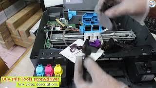 How to clean printhead on hp smart tank 530 manuallyHow to Clean an HP Smart Tank printer Printhead [upl. by Assirralc269]