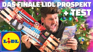 DOCH ALLES TEURER 😱 Das FINALE Lidl Feuerwerk Prospekt 2023 inkl Test  PyroExtrem [upl. by Elsinore]