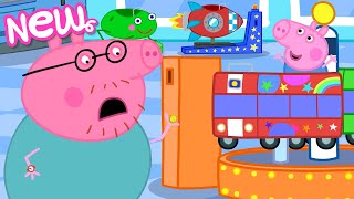 Peppa Pig Tales 🎢 SUPERmarket Rollercoaster Rides 🛒 BRAND NEW Peppa Pig Episodes [upl. by Gilli366]