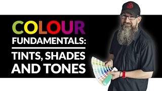 Colour Fundamentals  What are tints shades and tones [upl. by Phelia]