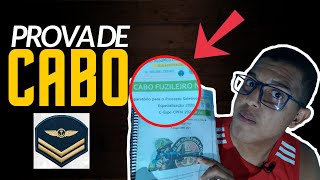 COMO É A PROVA DE CABO FUZILEIRO NAVAL  É DIFÍCIL QUAIS AS MATÉRIAS FuzileiroNaval CFN [upl. by Dannye]