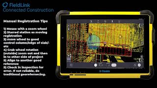 FieldLink Tips 1 Scan Manual Registration [upl. by Prober]