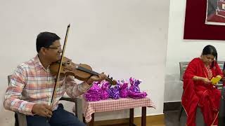 Swargaputhri Navarathri DrAldo violin [upl. by Barnet]