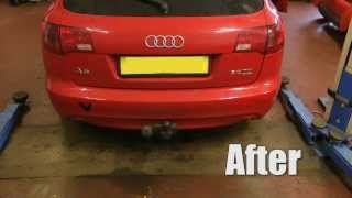 Audi 30 V6 TDI mufflerectomy sound [upl. by Bigler55]