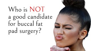 Who is NOT a candidate for buccal fat removal surgery 3 good reasons  Dr Zelken Newport Beach [upl. by Neelac524]