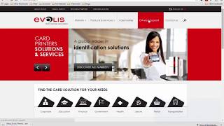 Evolis Primacy ID card printer Driver setup easily [upl. by Adnilrev]