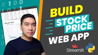 How to build a Stock price web app in Python  Streamlit 20 [upl. by Eisele]