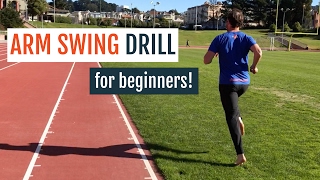 Arm Swing Drill For Better Beginner Running Form [upl. by Selden]