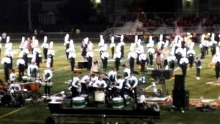 Pella Marching Dutch Homecoming Performance 2015 [upl. by Carothers]