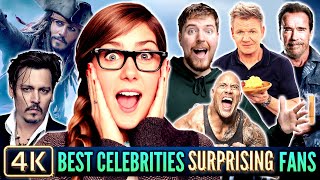 Best Celebrities Surprising Fans ❤️ 2024  Part 13 [upl. by Tarsuss113]