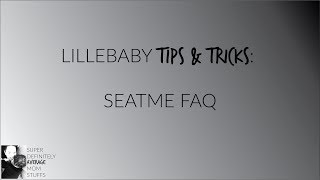 Lillebaby All Seasons SeatMe FAQs [upl. by Inuat]