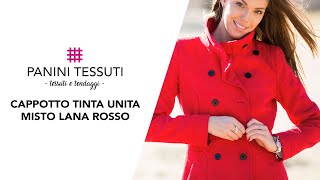 Cappotto in Misto Lana Rosso per colorare il tuo Inverno [upl. by Abramson]