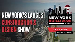 New York Build New Yorks Largest Construction amp Design Show [upl. by Sirrot]