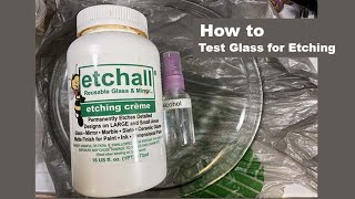 The Easiest Way To Test Glass For Etching [upl. by Nilesoy701]