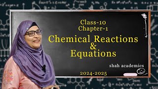 CBSE Class 10 I Chapter 1  Chemical Reactions and Equations I Detailed Explanation in Tamil [upl. by Yelsnit]