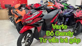 Vario 125 2023 đỏ candy mua xe cần lưu ý  Tư vấn trả góp Vario 125 2023  Nam hihi [upl. by Morgana102]