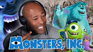 Watching MONSTERS INC for the FIRST TIME  Movie Reaction [upl. by Iru323]