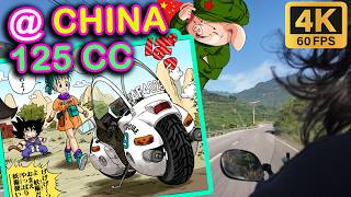 🇨🇳🛵 En MOTO como GOKU en las MONTAÑAS de CHINA  Mundo Yui 4K [upl. by Delbert597]