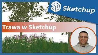 TreeMaker  część 1 Szybki sposób na trawę w Sketchup [upl. by Berardo811]