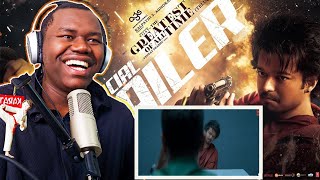 The GOAT Official Trailer Tamil Reaction Thalapathy Vijay  Venkat Prabhu  Yuvan Shankar Raja [upl. by Ahsenit576]