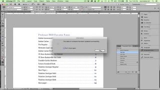 07 Troubleshooting a Table of Contents InDesign [upl. by Torrin926]