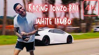 Racing lonzo ball on the eway [upl. by Nanah307]