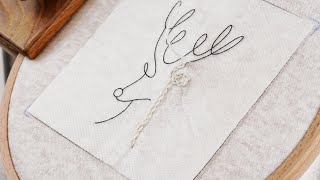 Free embroidery pattern for winter projects [upl. by Pearse304]