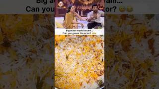 ramcharan ranadaggubati biryani chickendumbiryani telugucinema telugumemes gamechanger food [upl. by Leohcin]