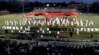 Downingtown West High School Marching Band  Cavalcade at Conestoga  1152016 [upl. by Aicire174]