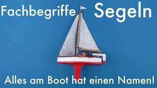 Fachbegriffe Segeln  Segelkurs 1 [upl. by Kellina481]