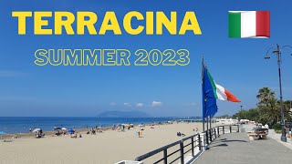 TERRACINA  LATINA  ITALY 🇮🇹  SUMMER 2023  Walking Tour [upl. by Eesak]