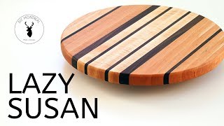 Wooden Lazy Susan DIY [upl. by Einnob]