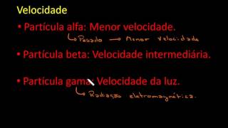 100 Características das Radiações Alfa Beta e Gama HD [upl. by Ydda]