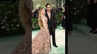 Damiano David and Dove Cameron at Met Gala 2024 damianoanddove [upl. by Aerdna220]