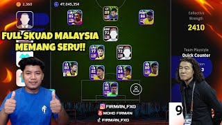 REVIEW FULL SQUAD MALAYSIA PACK AFC ASIAN CUP EFOOTBALL 2024 MOBILE [upl. by Ryan154]