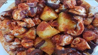 El autentico pulpo a la gallega Pulpo a feira quotReceta Gallegaquot 1 [upl. by Elleinet]