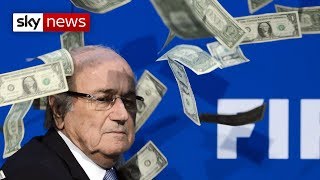 Sepp Blatter Has Money Thrown At Him By Lee Nelson [upl. by Alexander]