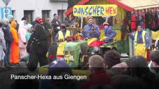 Großer Faschingsumzug in Dischingen 2015 [upl. by Joshuah]