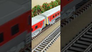 Rajdhani Train Journey 🚂  HO Scale Train [upl. by Notfilc]