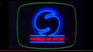 World of Sport titles  July 1983  Fred Dineage [upl. by Nimsaj]