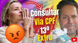 🔴 Consulta do Piso Salarial via CPF 13º salário do Piso e Portaria Extra do Retroativo de 2023 [upl. by Gnanmas]