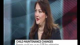 Ayesha Vardag talks to BBC News about Child Maintenance proposals [upl. by Rowan96]