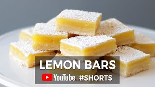 How to Make Lemon Bars  Lemon Bars Recipe Shorts [upl. by Adaval719]