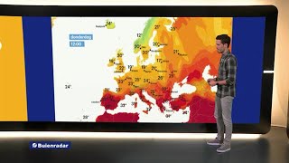 RTL Weer donderdag 13 juli 2017 0710  RTL WEER [upl. by Athelstan]