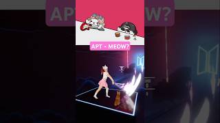 APT  ROSE amp Bruno Mars MEOW VERSION BEAT SABER VR TikTok Mixed Reality Quest 3 BongoCat [upl. by Surbeck]