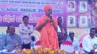 gavisiddeshwara swamiji speech gavi math 2019 [upl. by Surazal]