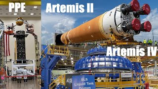 Artemis II launch preps pick up SLS Michoud tour takeaways Gateway PPE tanks installed [upl. by Ahsoem]