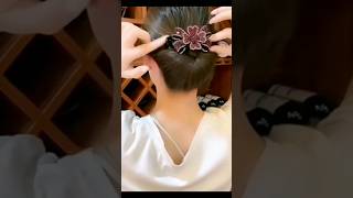 try this half up ponytail hairstyle hack  hair hairstyle hairtutorial hacks ponytail shorts [upl. by Gettings691]