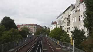 UBahn Berlin  U1 Führerstandsmitfahrt  Cab Ride Warschauer Straße  Uhlandstraße [upl. by Cerelia]