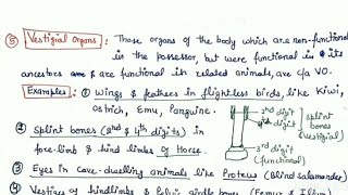 Vestigial organs amp Atavism Evidences of Organic evolution [upl. by Nurat238]